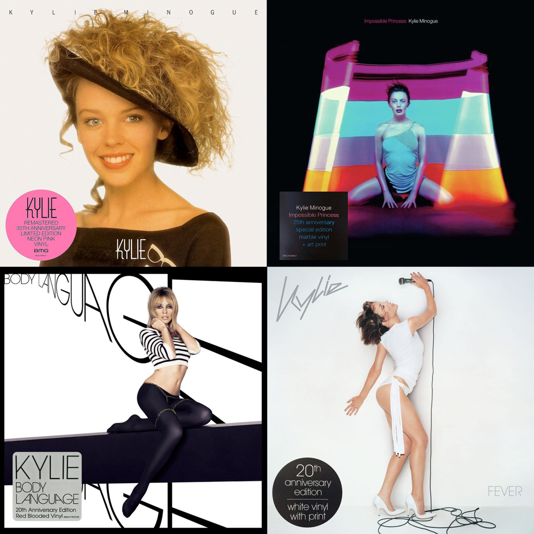 Kylie Minogue's 'X' album on 140g vinyl