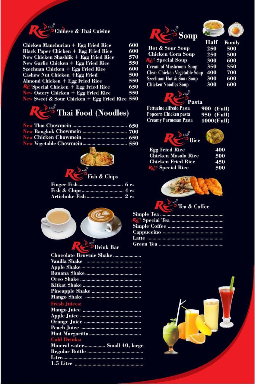 Red Çafè & Restaurant | Shakargarr