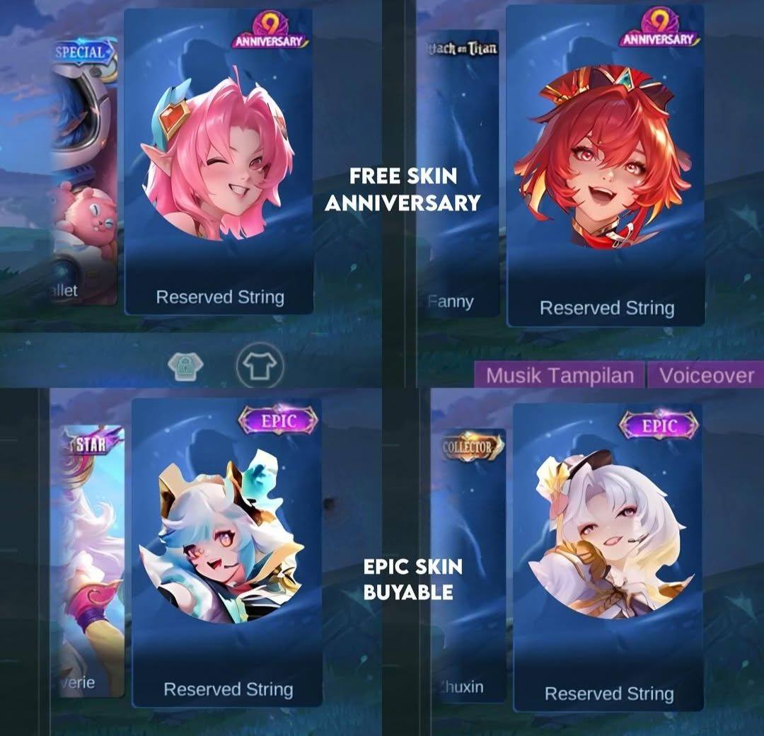 Kurama33ML - 🔥Próximas skin del 9.º aniversario🔥 Lolita... | Facebook