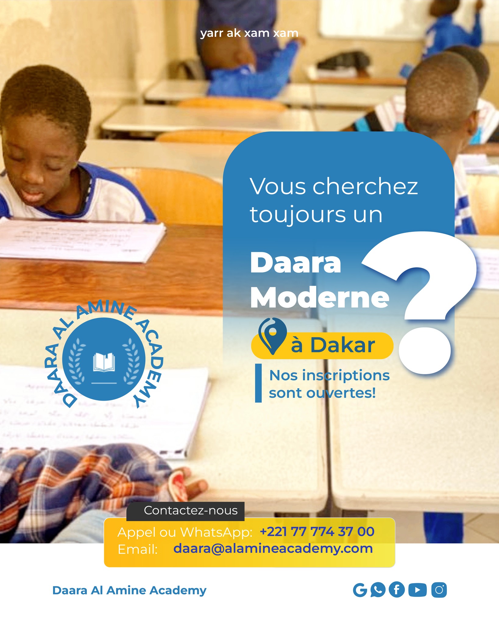 DAARA Al Amine Academy | Dakar