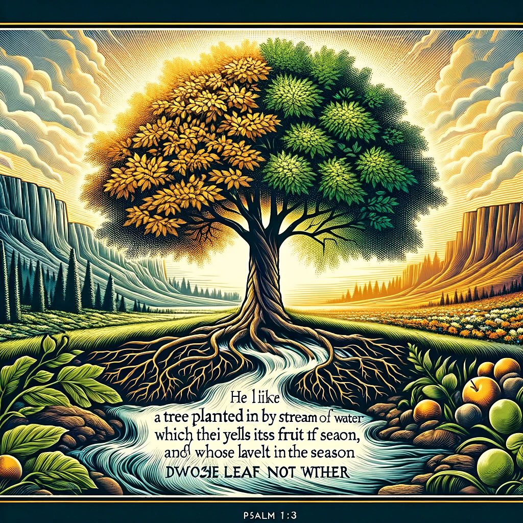 🌿 “He is like a tree planted by... - Catholic Connection | Facebook