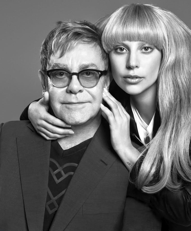 Radio - Elton John & Lady Gaga | Facebook