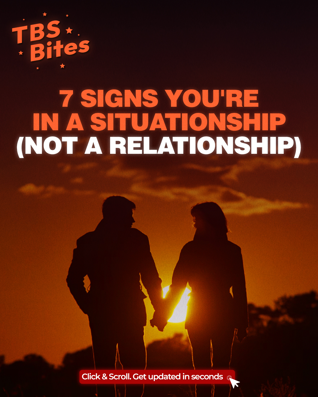 TBS - 7 signs you're in a situationship (not a relationship) Not sure ...