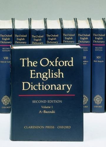 Oxford English Dictionary 第2版 CD-ROM v4 Oxford English Dictionary Second Edition on CD-Rom Version 4.0. It