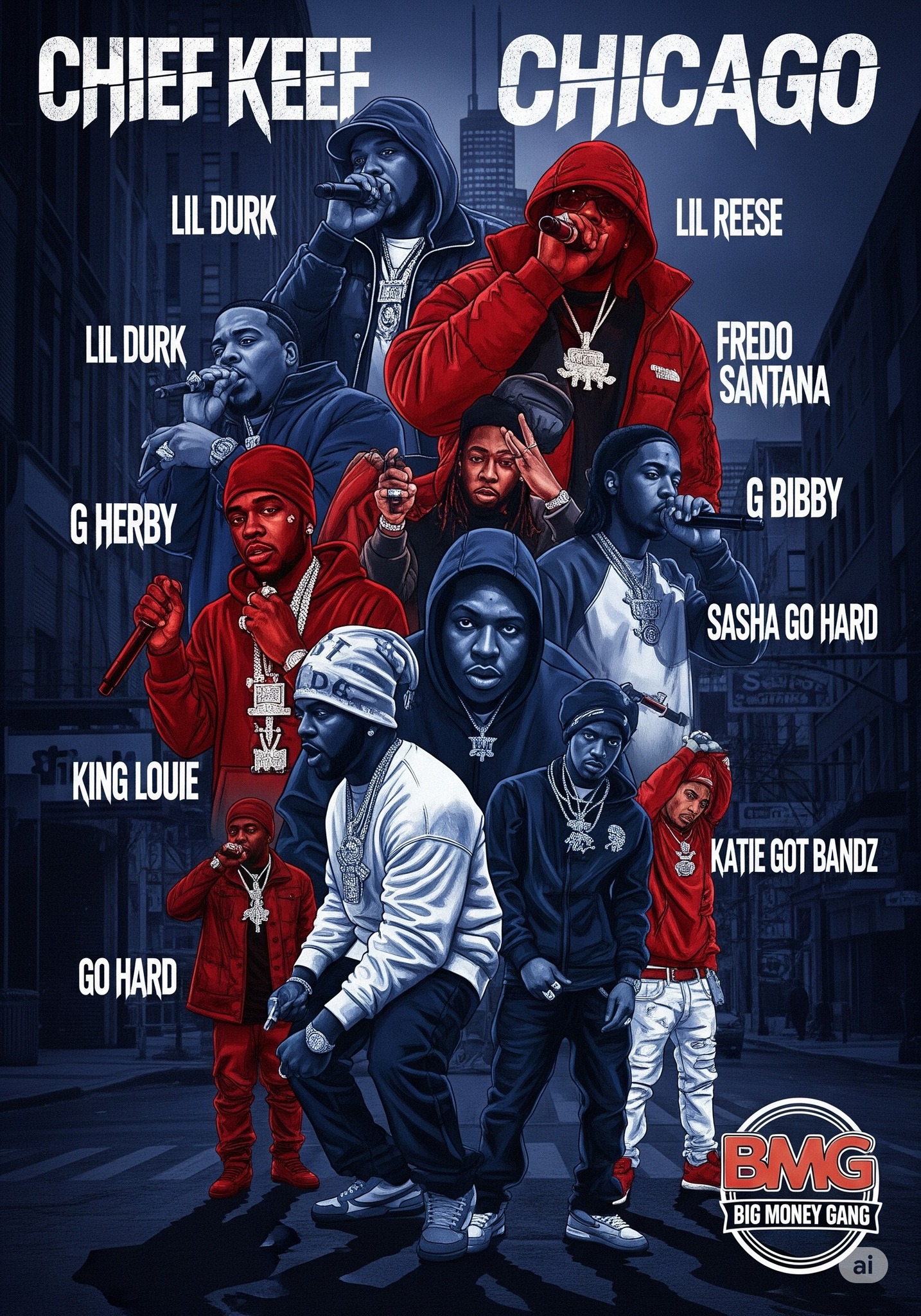 G Ravon is one of the fastest-rising rappers in Chicago drill