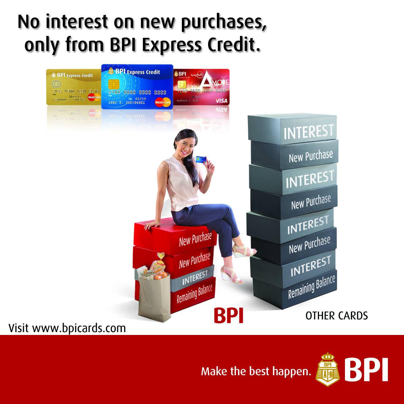 BPI - Did you know that other credit cards charge you interest on your ...