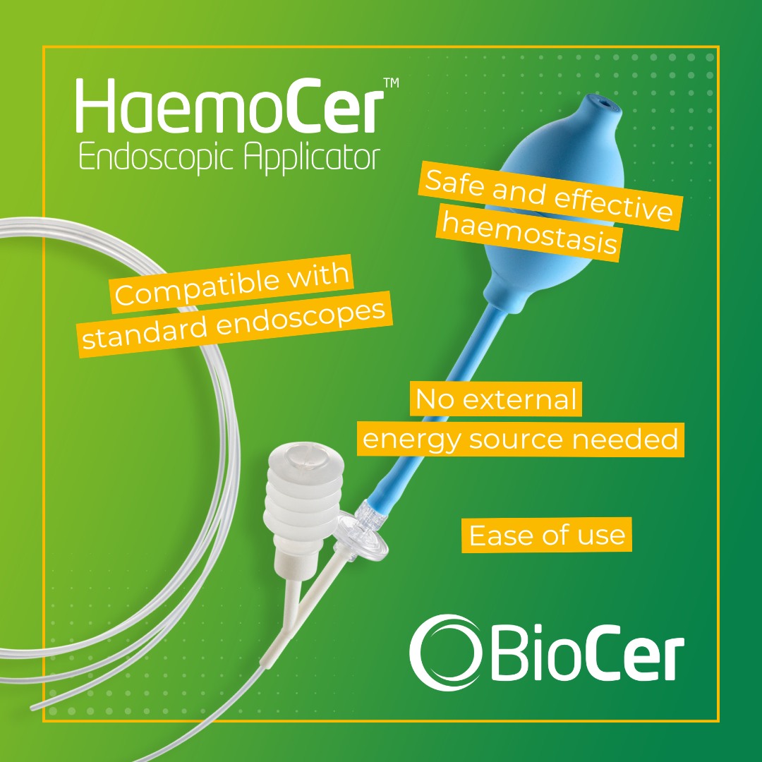Biocer GmbH - The HaemoCer Endoscopic Applicator is used... | Facebook