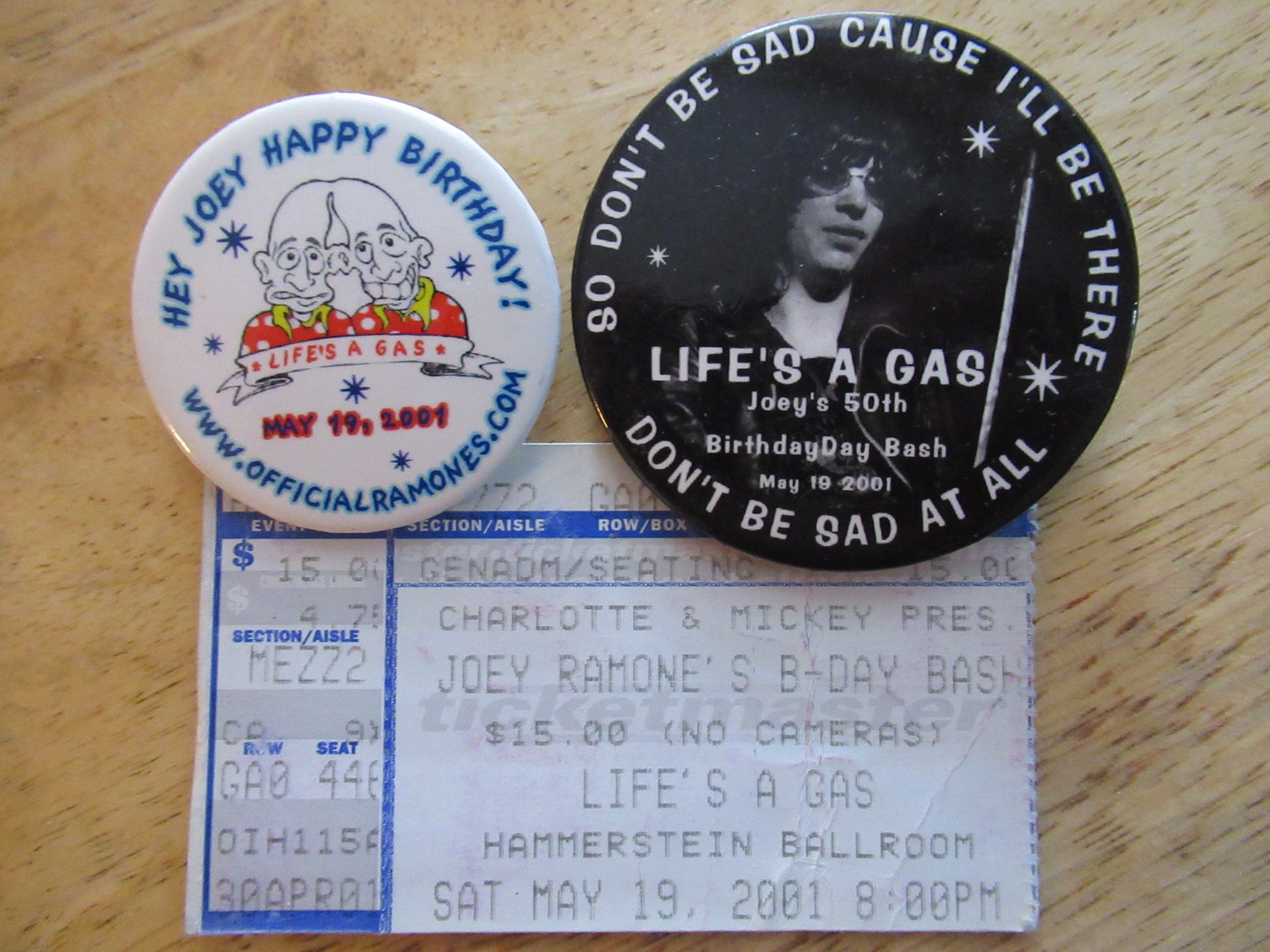 Joey Ramone LP ADICTS Clash Birthday