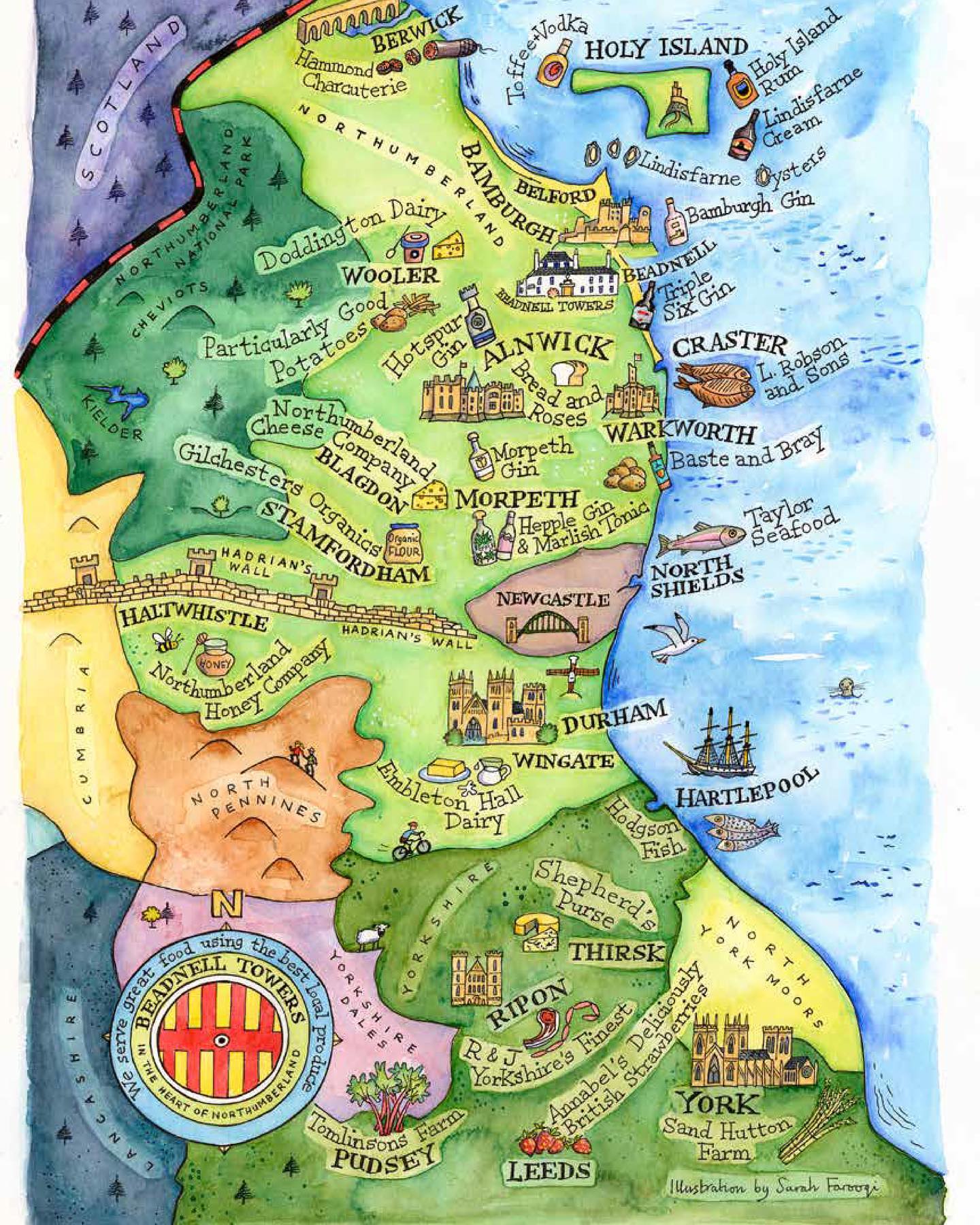 Beadnell Towers - Our new menu at Beadnell Kitchen is the... | Facebook