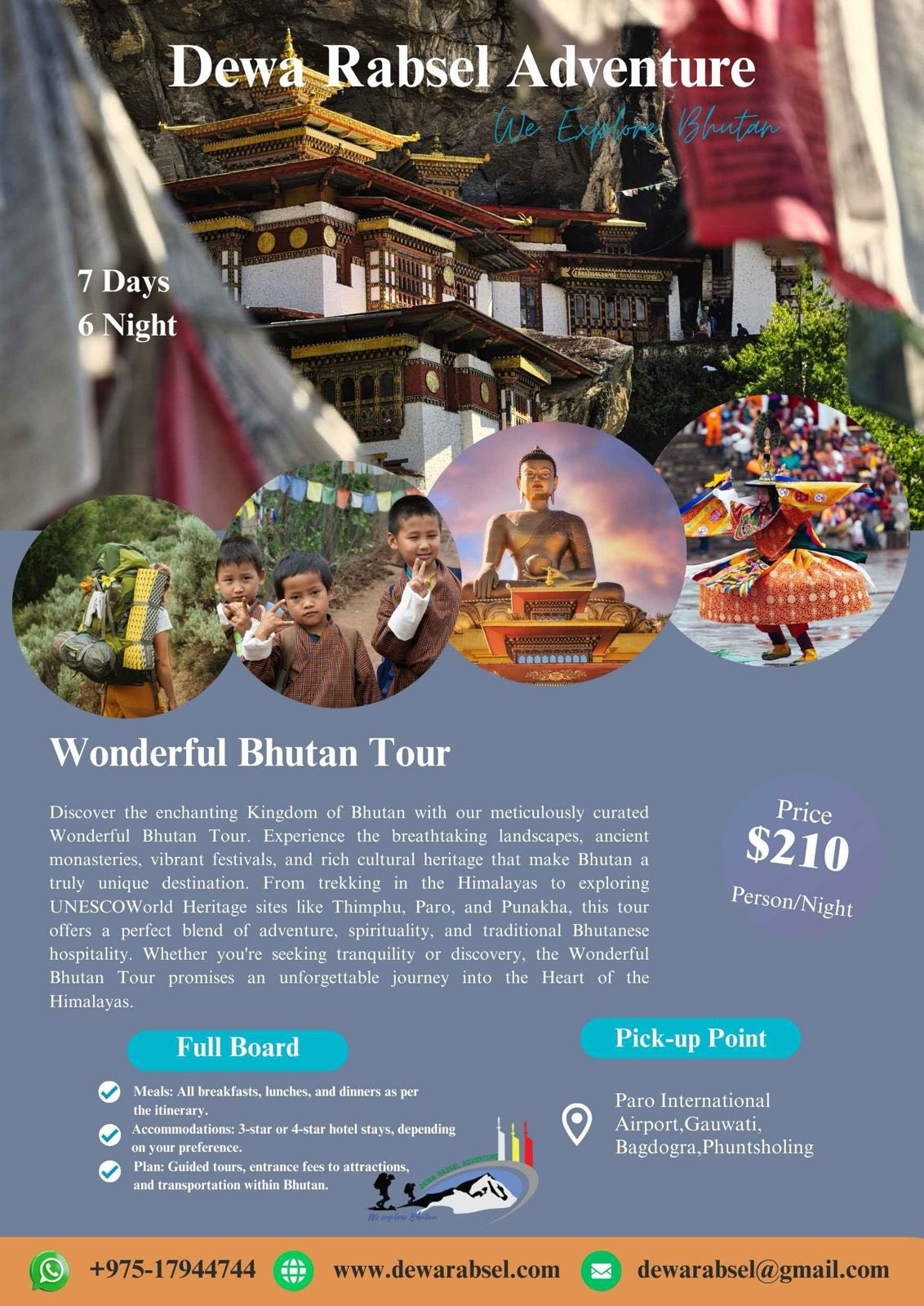 Bhutan Dewa Rabsel Adventure