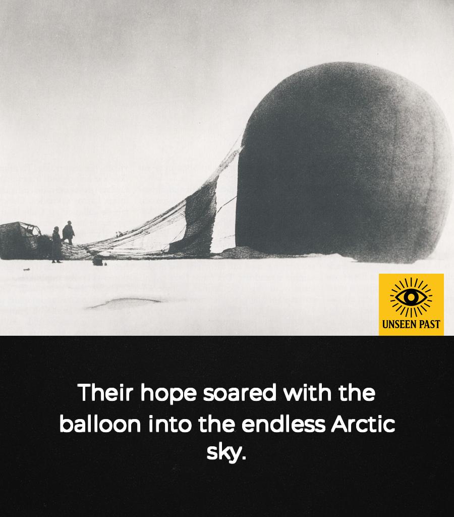 Unseen - In 1897, three brave souls, Salomon August Andrée, Nils ...