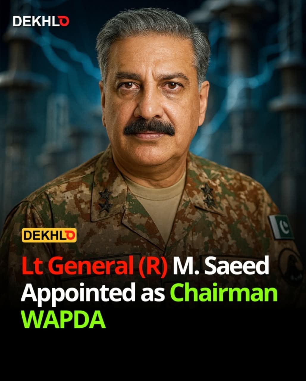 featured.pk - Lieutenant General (Retired) Muhammad Saeed has been ...
