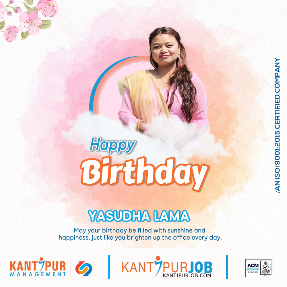 Happy Birthday! We... - Kantipur Management Private Limited | Facebook