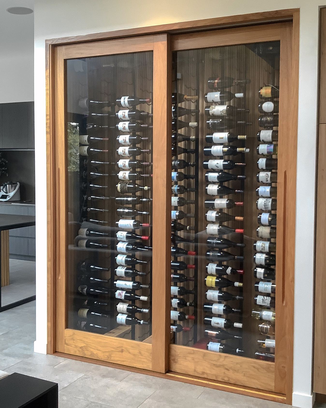 ALLKIND Joinery - Here’s a custom wine cellar sliding door... | Facebook