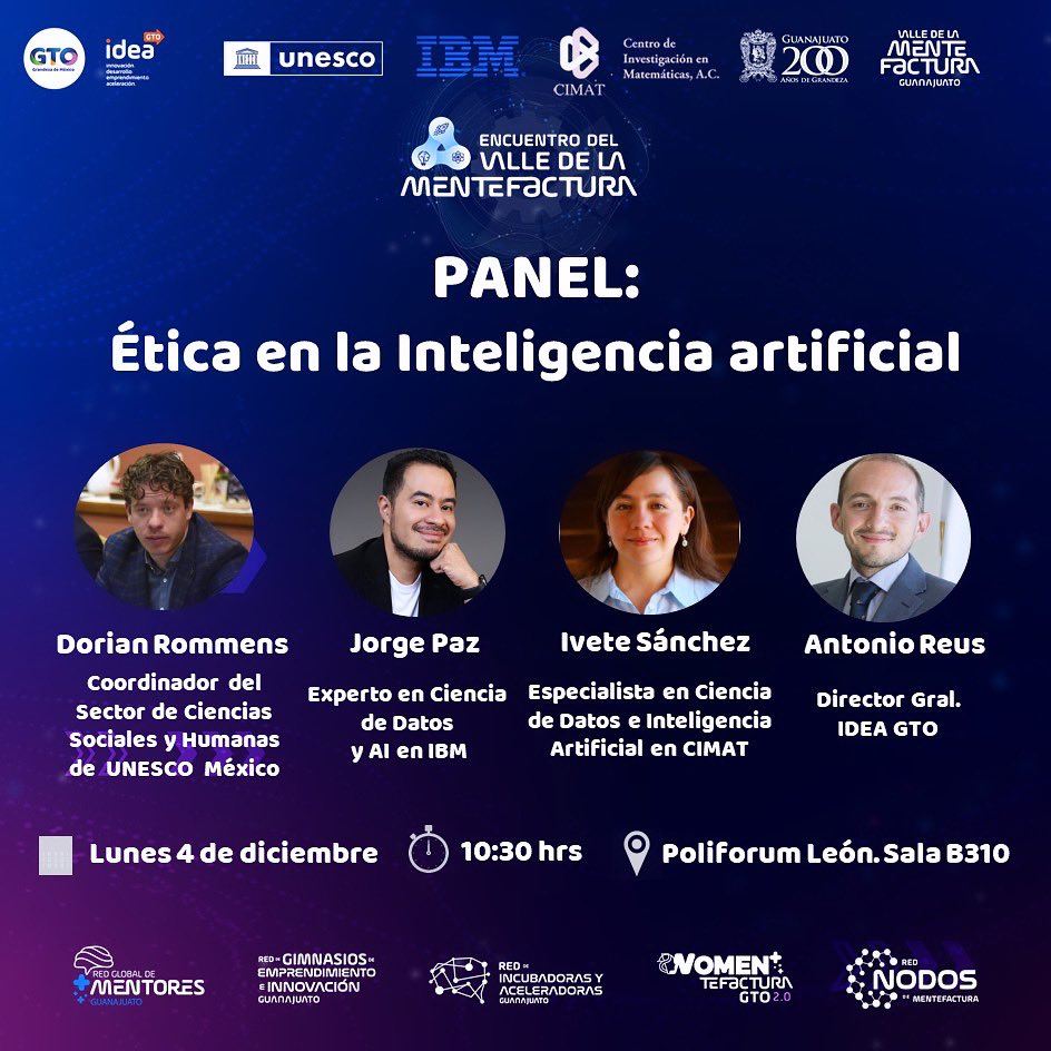 UNESCO Mexico - 💻👾 ¿La #InteligenciaArtificial debe tener...
