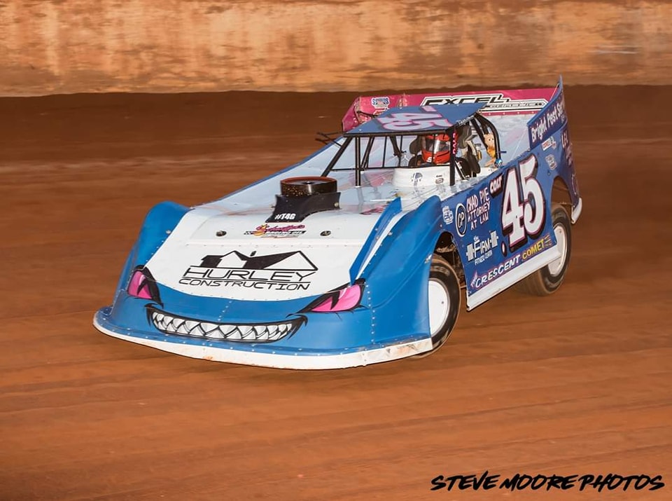 BLUE - #confirmed #blueridgeoutlaws #EastLincolnSpeedway After coming ...