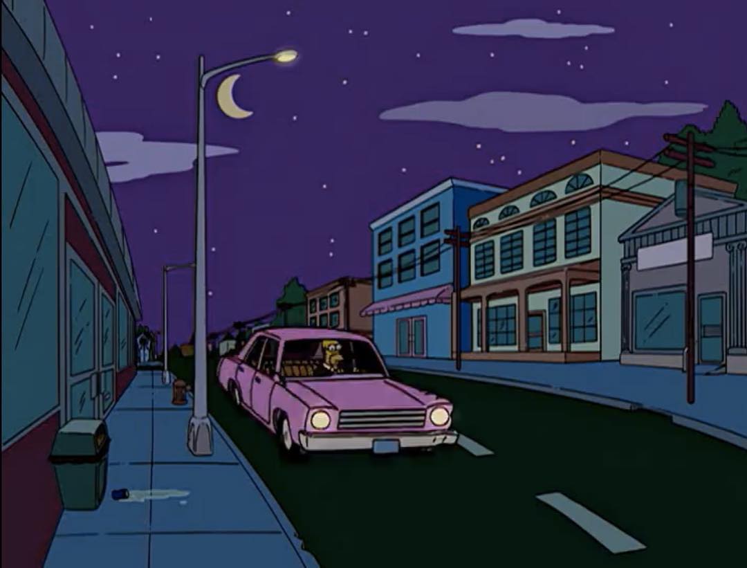 Springfield at night