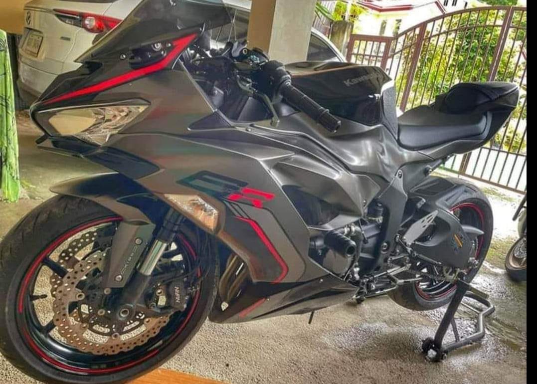 ちゃ 2022 Kawasaki 636 for sale with clean title and some issues