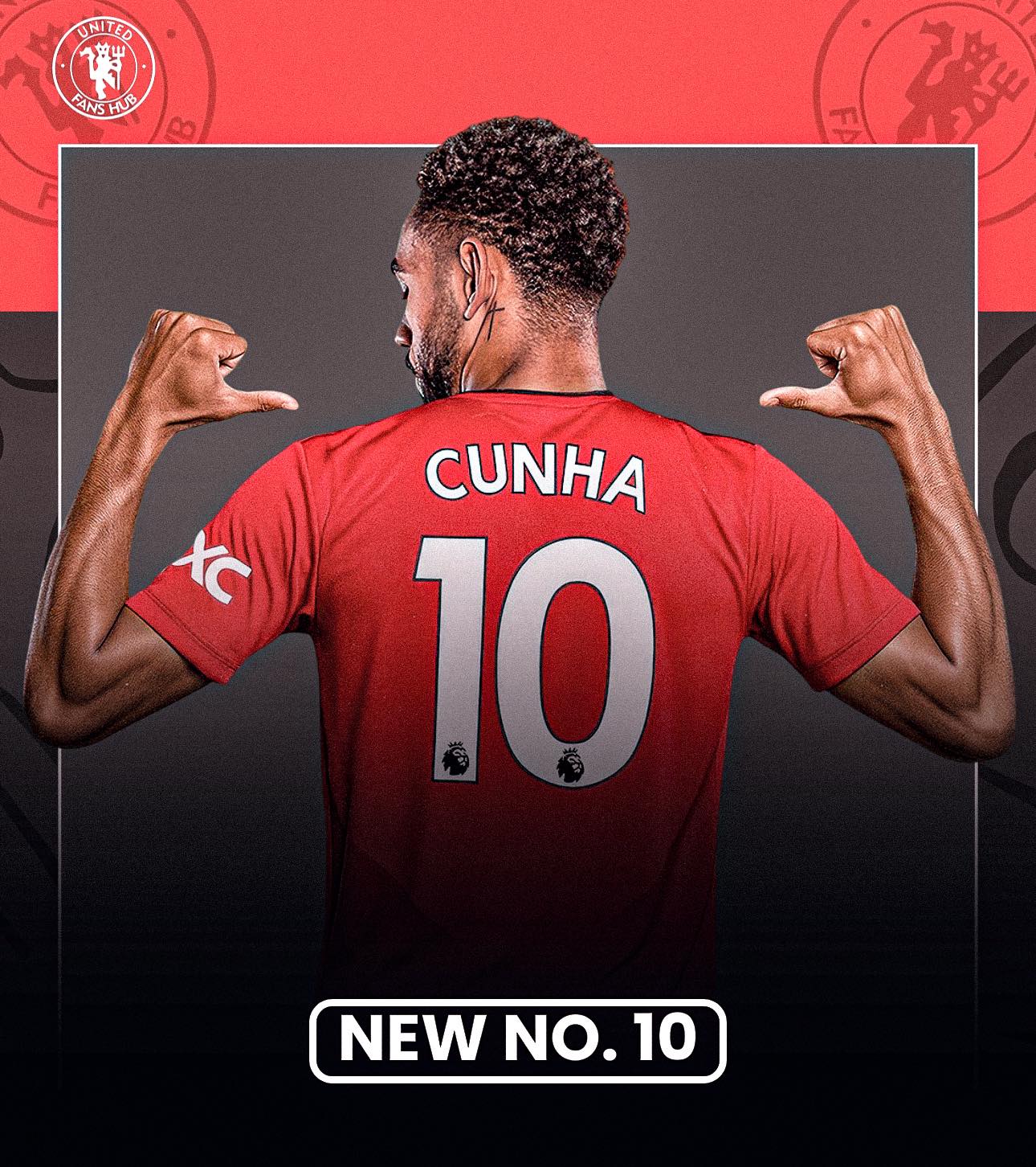 What are your thoughts on Matheus Cunha wearing the iconic number