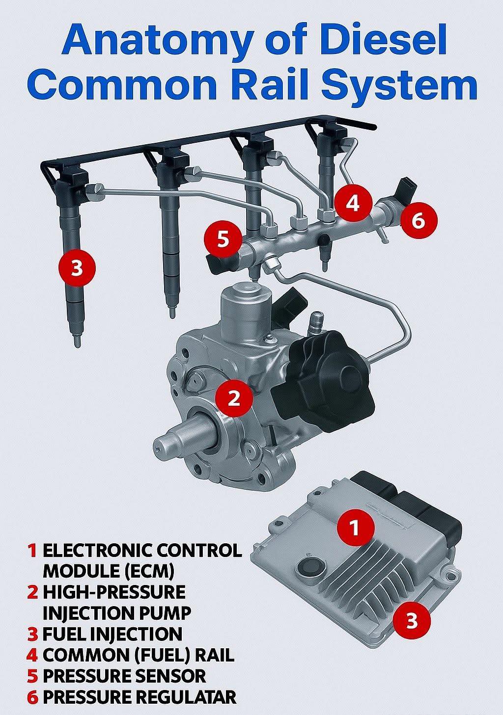 The Mechanical - A common rail injection system is a type of direct ...