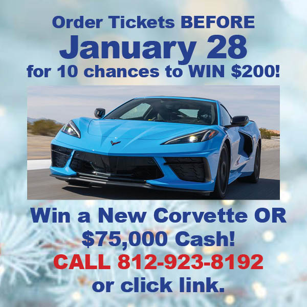 St. Mary of the Knobs Corvette Raffle | Floyds Knobs IN