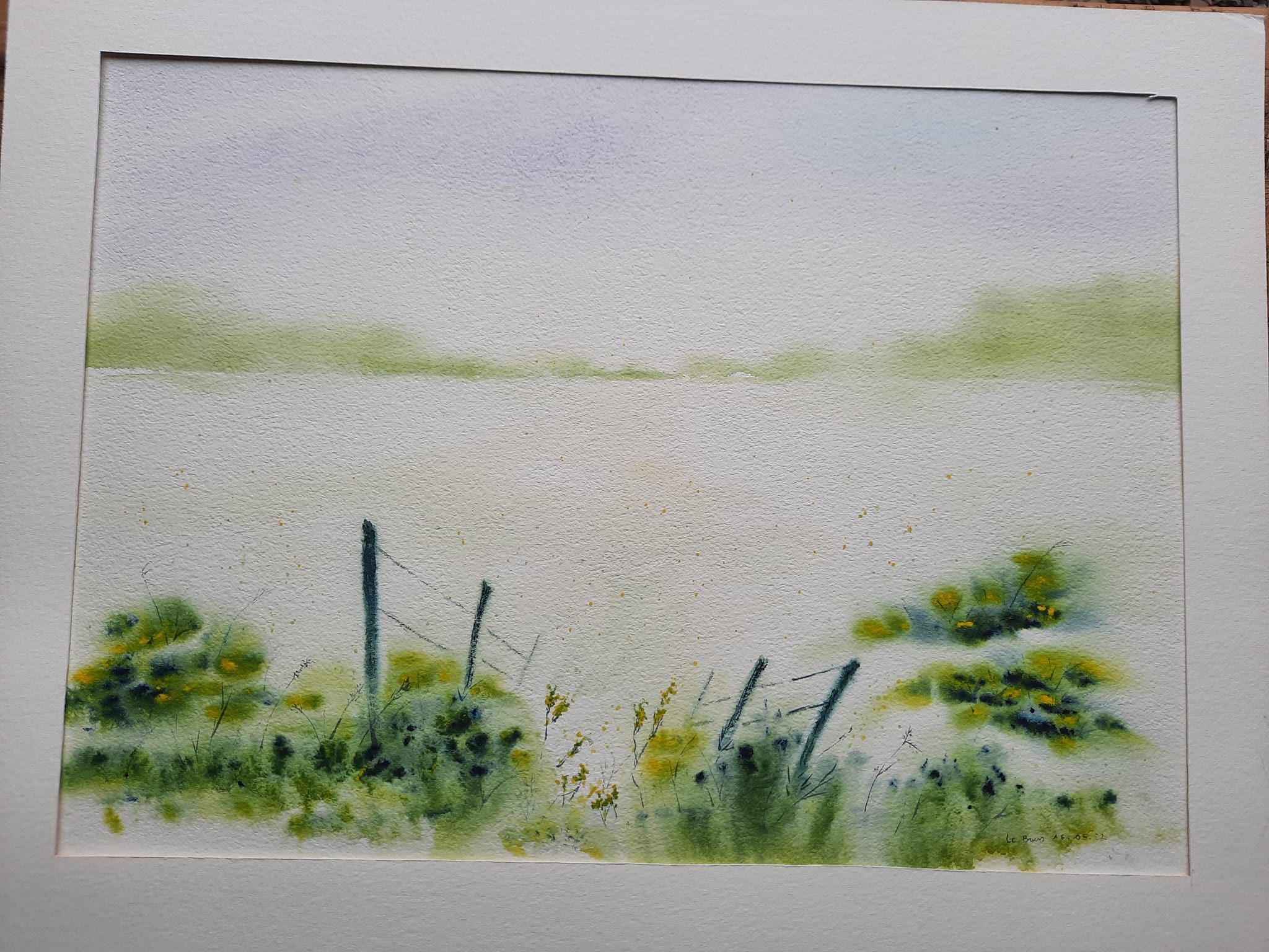 Papier Aquarelle Premium 300g/m² - Bloc De 50 Feuilles 210x297 Mm - Idéal Aquarelle, Gouache, Tempera, Acrylique