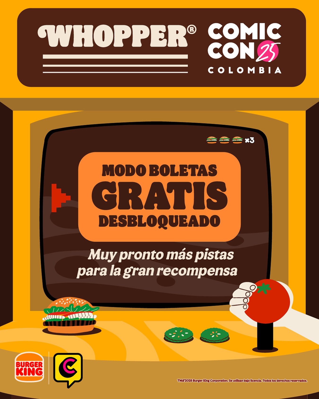 Burger - Obvio que vamos a dar boletas GRATIS para la Comic Con. 🔥 ...