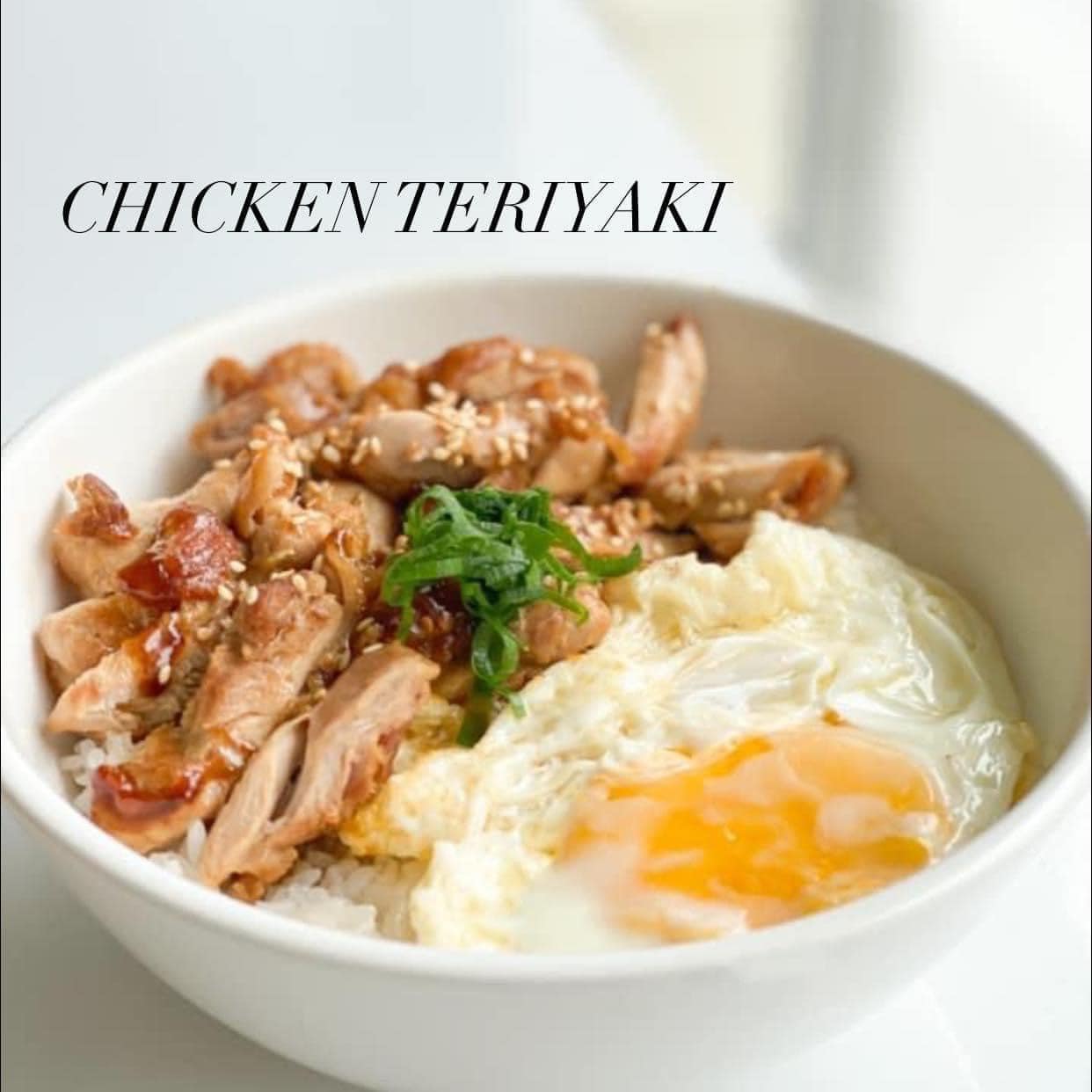 Honey - Here’s another rice bowl favorite — Chicken Teriyaki Pan-seared ...