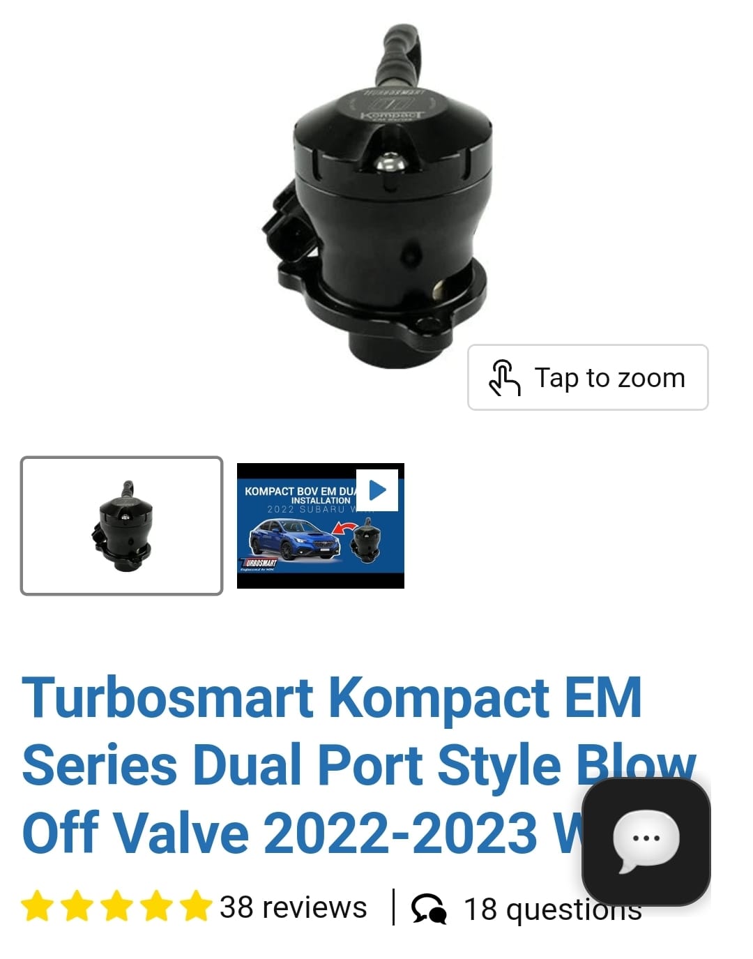 Boomba Racing Turbo Blow Off Valve Adapter – Aluminum BOV For 2019+ Ford Ranger 2.3L Ecoboost