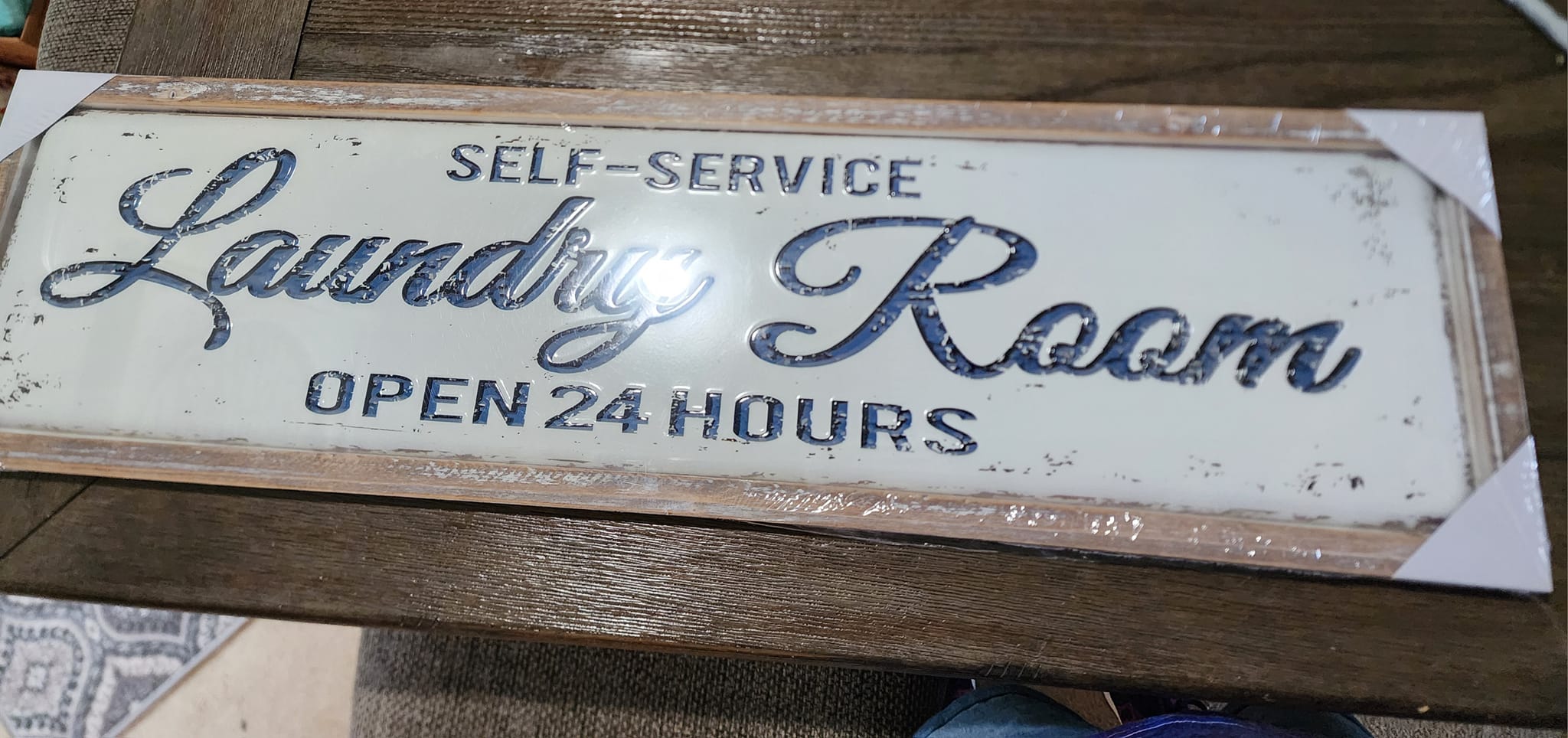 For Sale: Self-Service Laundry Room Sign in Oconee or Clemson