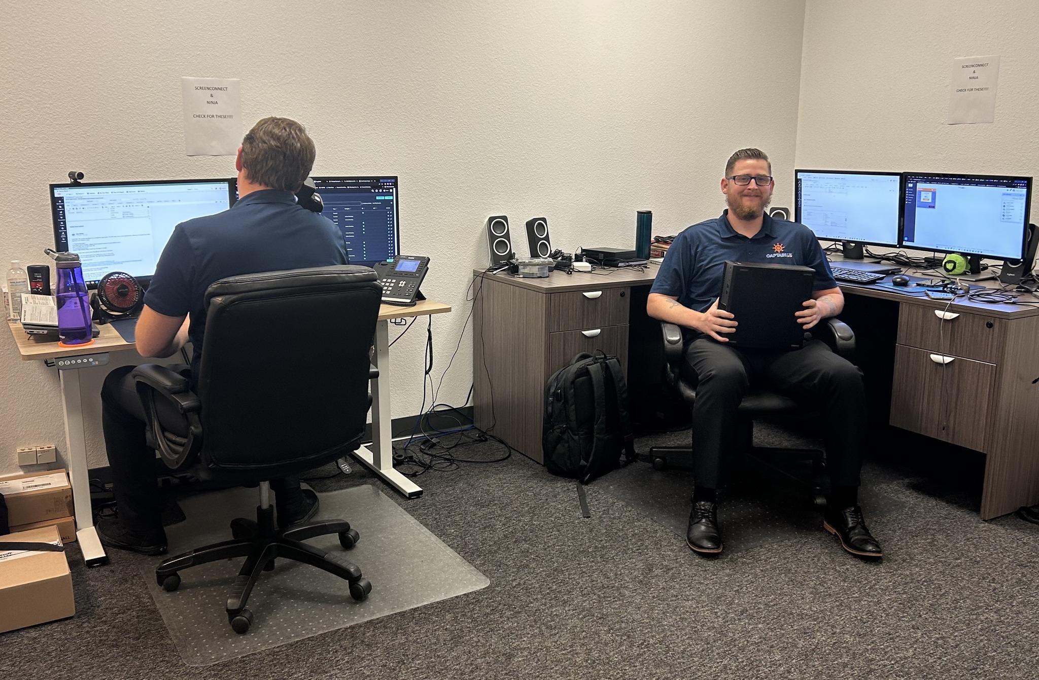 Captain - Happy System Administrative Appreciation Day! Today, we're ...