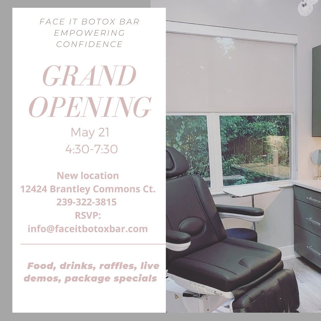 Today’s the day! Grand opening new... - Face It The Botox Bar