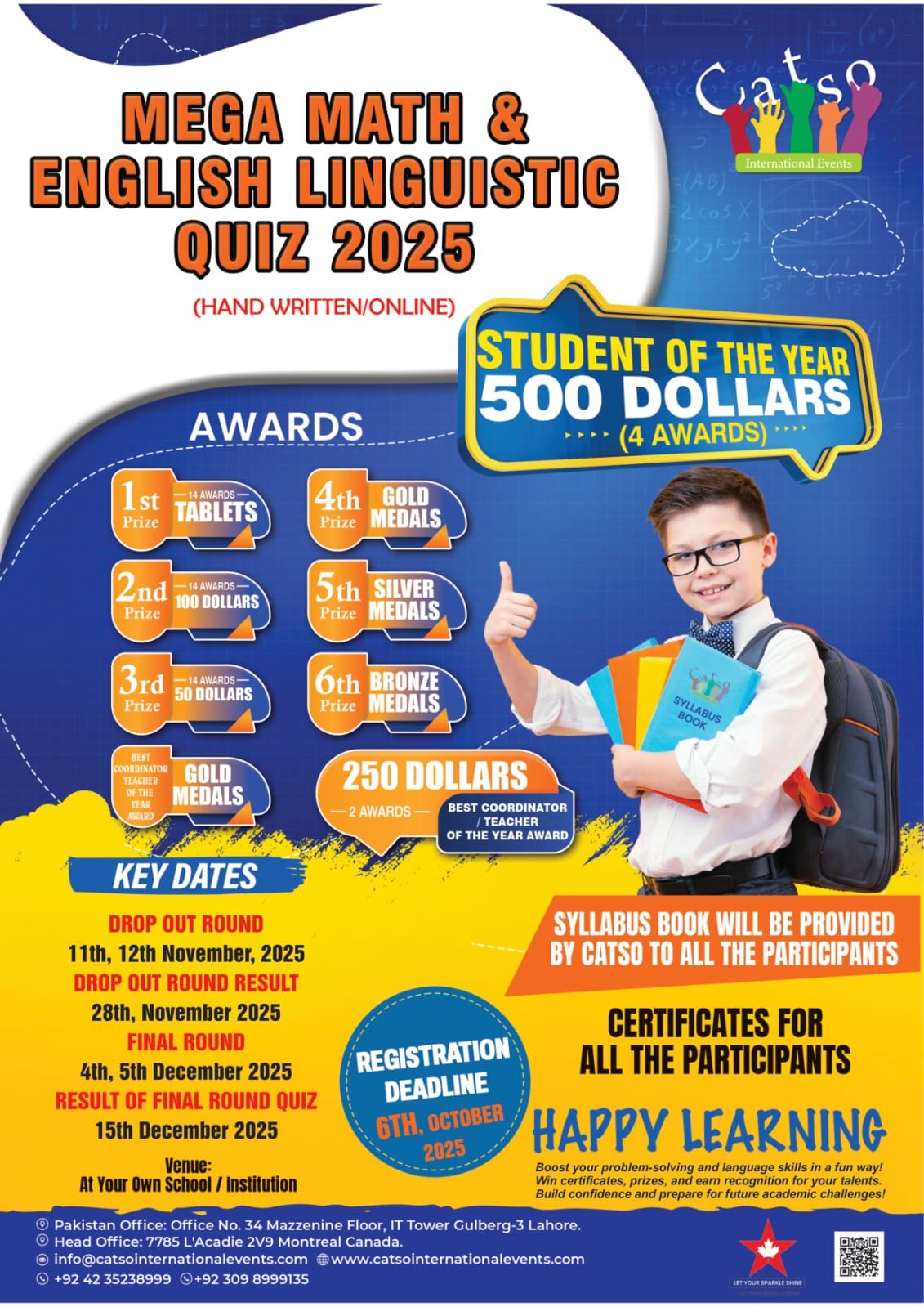 Get ready, students! The... - CATSO International Events | Facebook