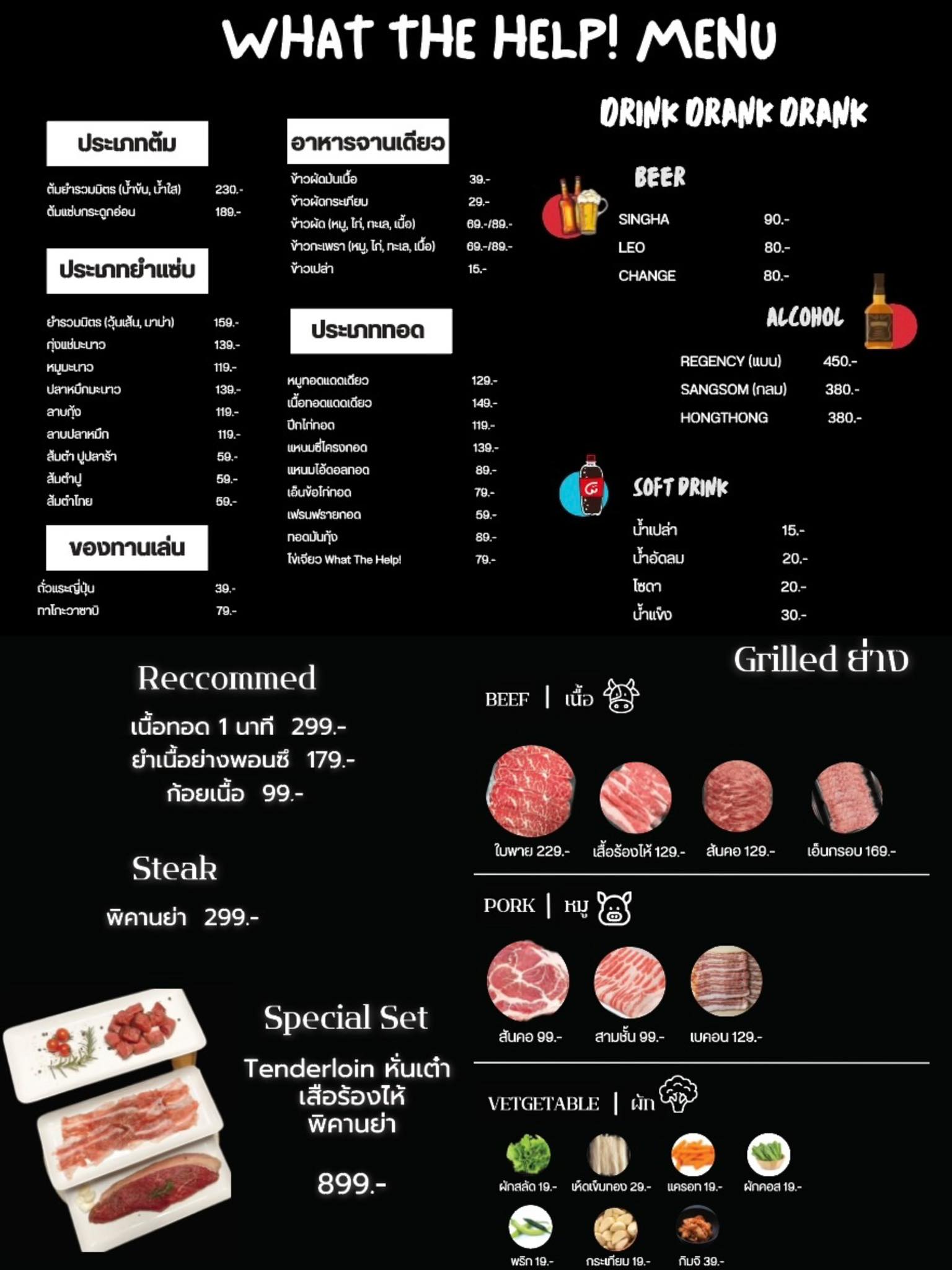 What the help - Grilled&Bar | Rangsit