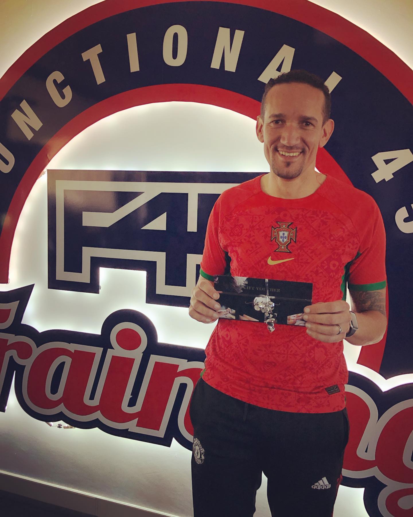 F45 - Our challenge week 2 winner!! Juandre posted a selfie/reel about ...