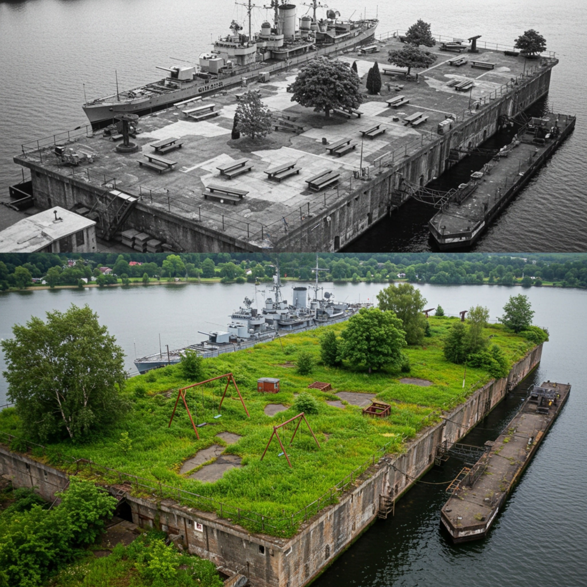 Perfect - Kiel – Die U-Boot-Bunker-Gärten Im Kiel der Kriegszeit, dem ...