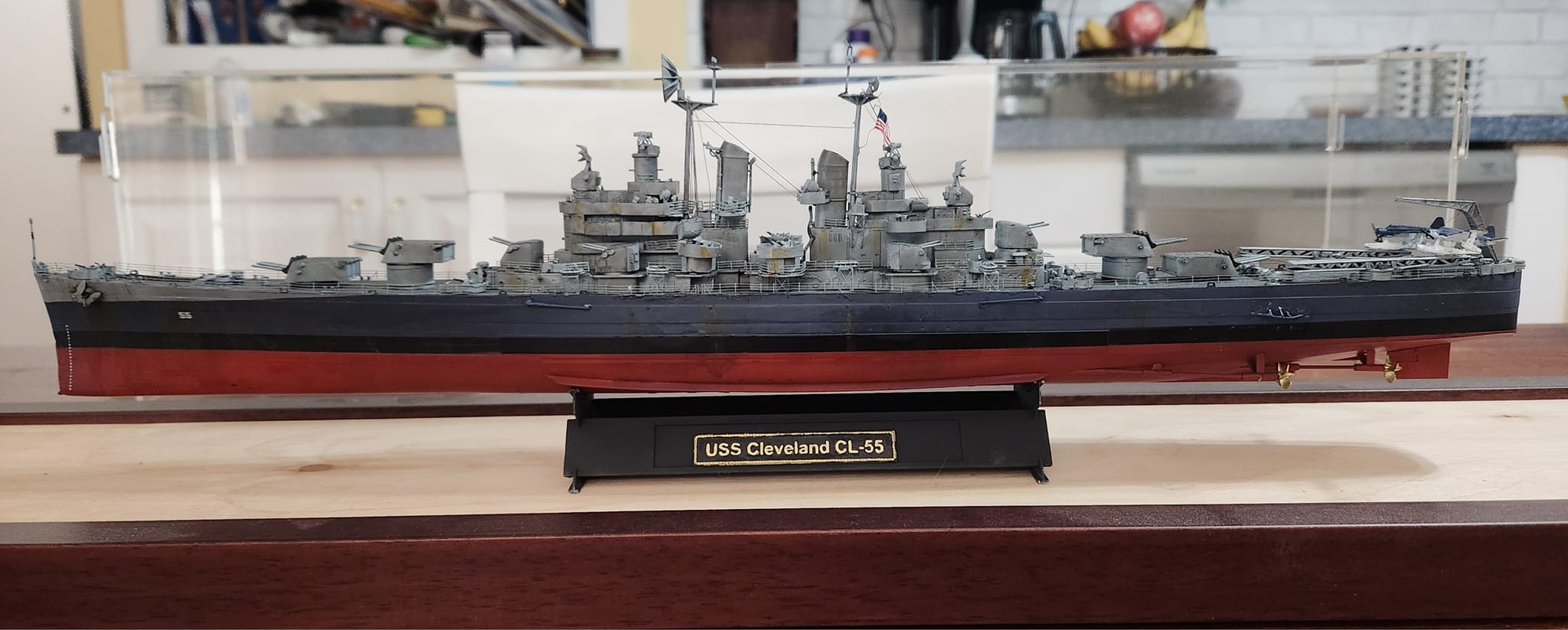 Pit Road 1/700 US Navy light cruiser CL-55 