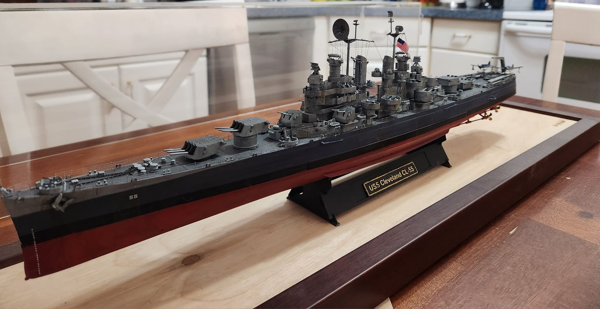 Pit Road 1/700 US Navy light cruiser CL-55 