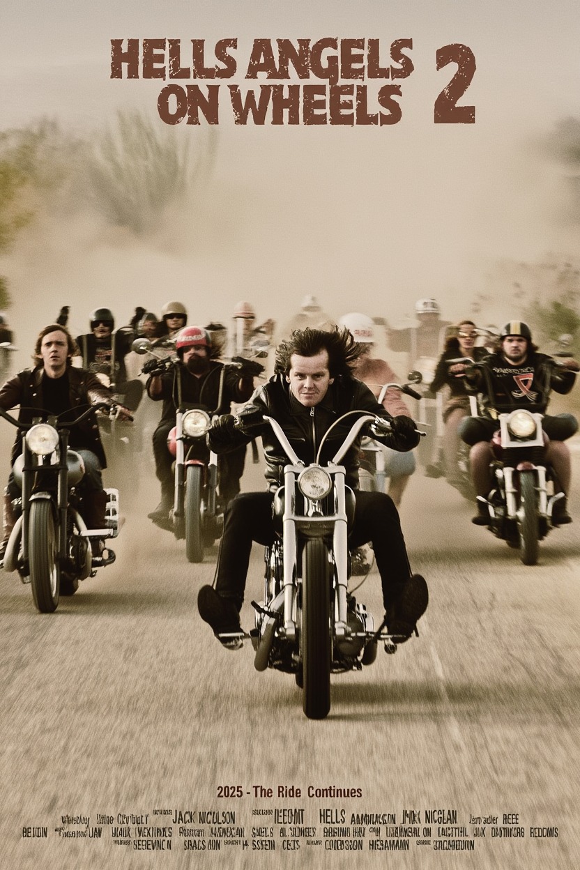 Movies - 🎬 Hells Angels on Wheels 2 (2025) 👉 Jack Nicholson, Adam ...