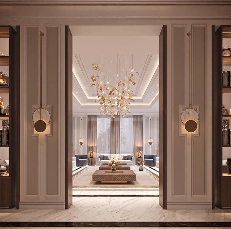 Design for neoclassical majlis... - Luxury Home Design