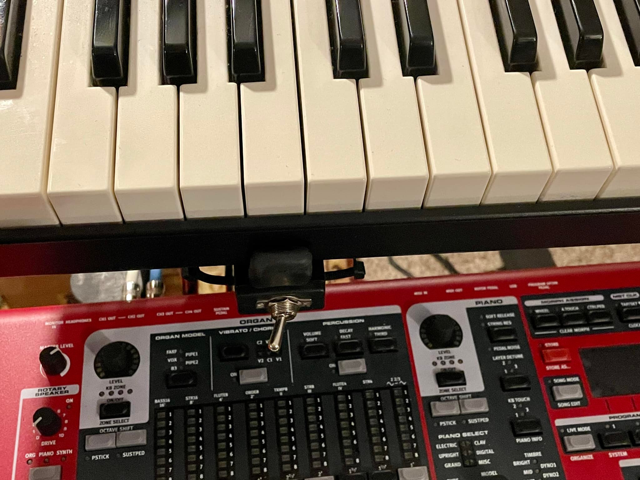 Nord triple pedal repair with TRS jack modification