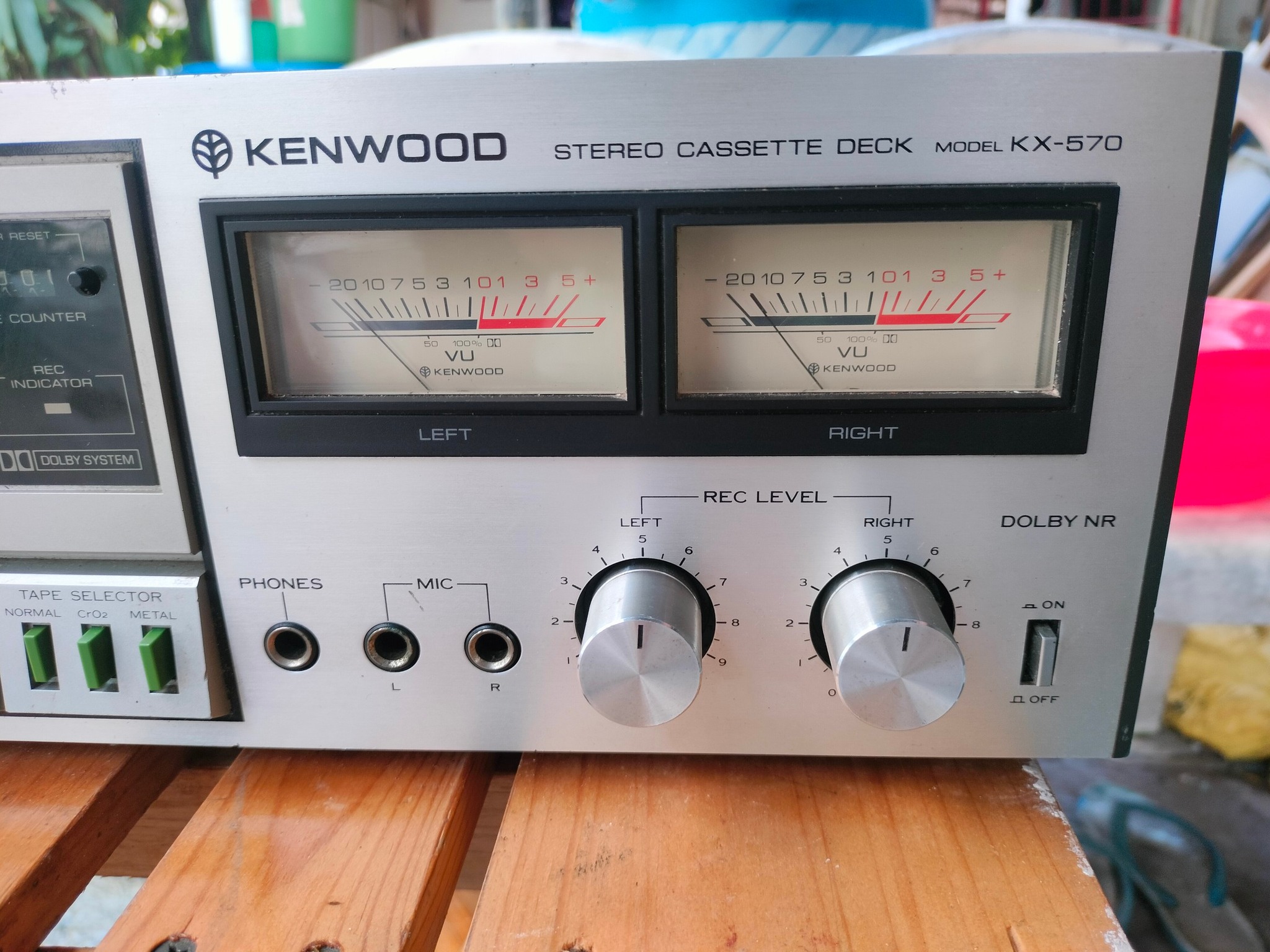 Kenwood KX-570 stereo cassette deck for sale