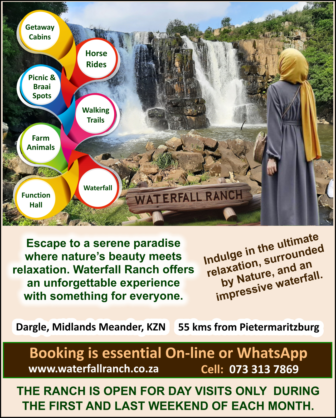 Waterfall RANCH Meander | Nottingham Road