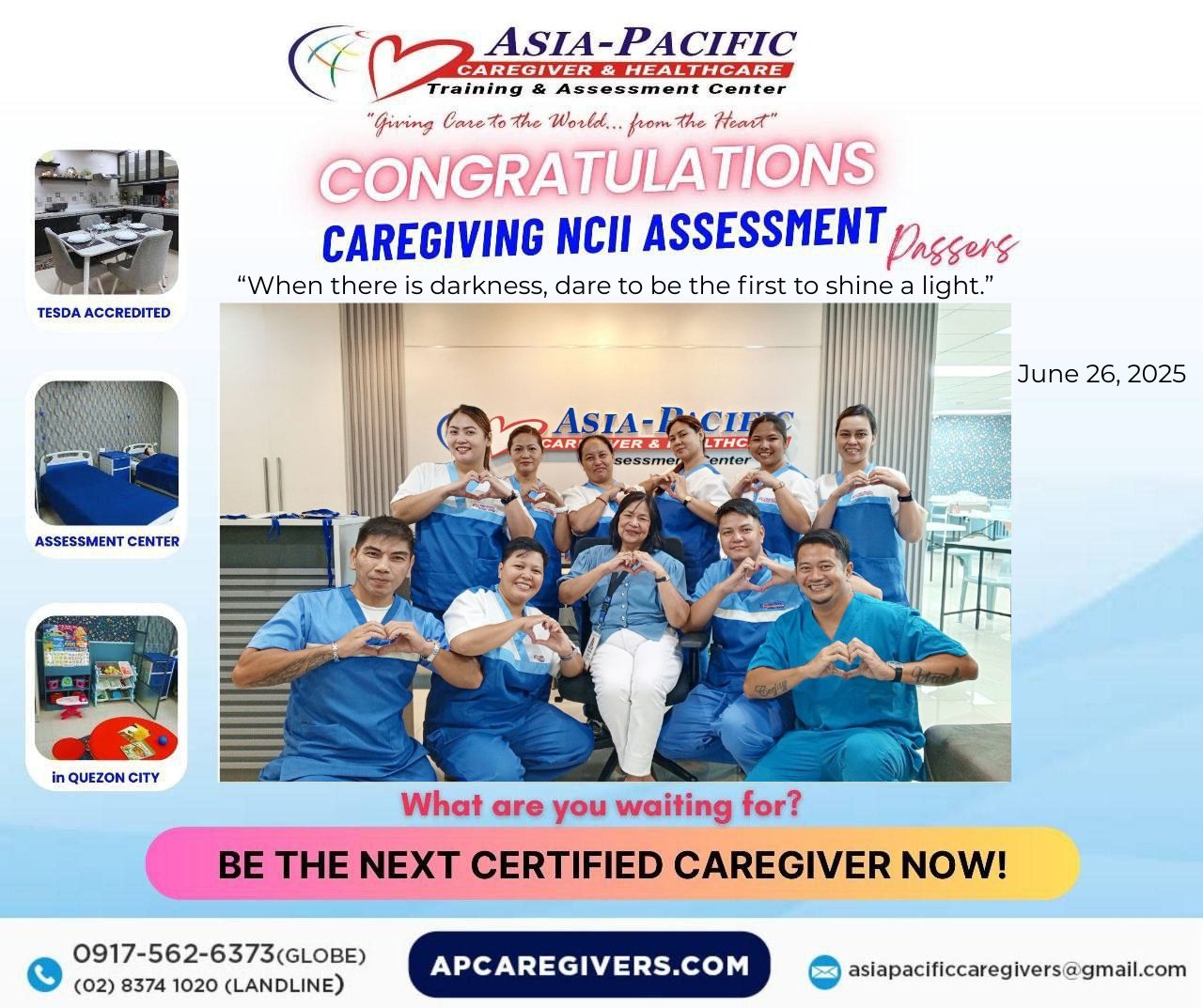 Asia - Get Ahead with APC&HTC’s Caregiving NCII Training and Assessment ...