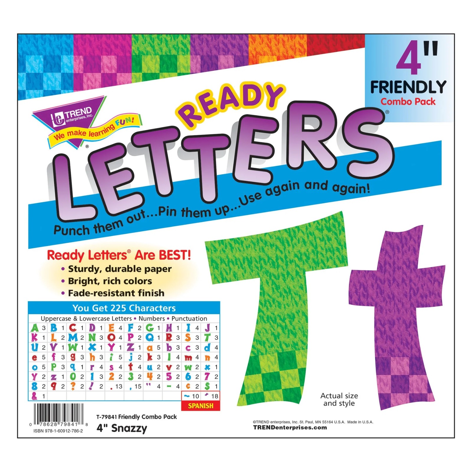 LETRAS PRECORTADAS 4” EN... - Rincón Educativo SA