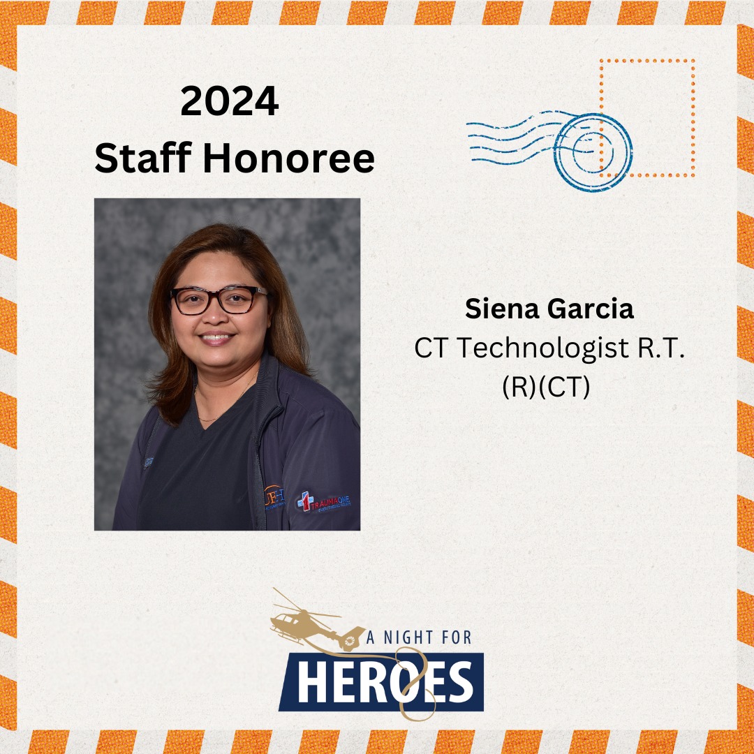 Siena Garcia has been a CT... A Night for Heroes