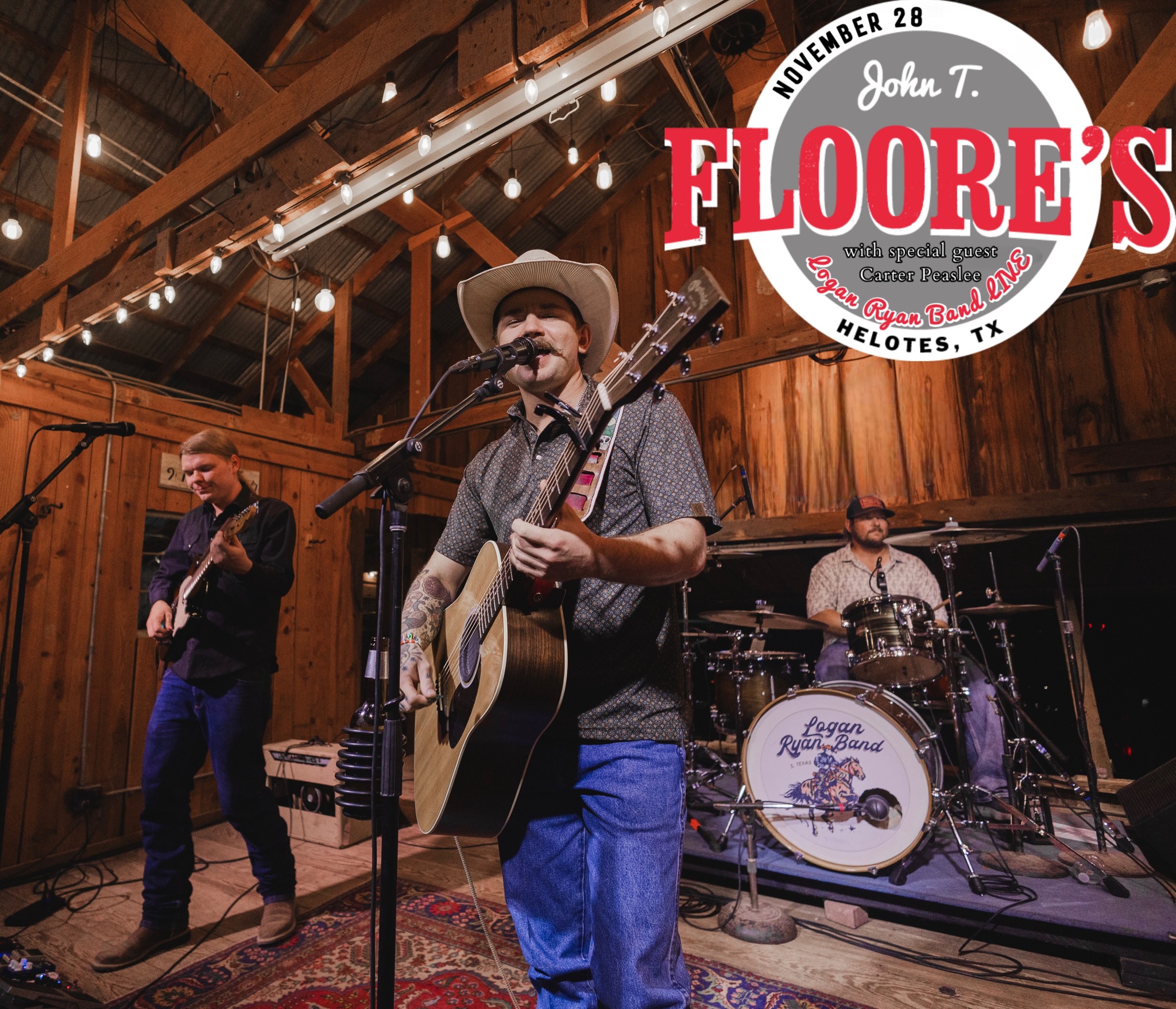 Logan Ryan Band LIVE at Floore’s Country Store