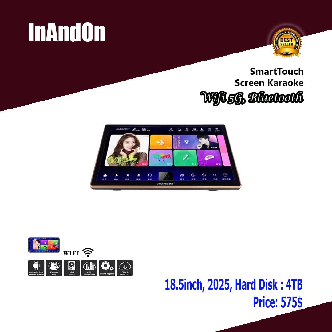 Inandon Karaoke Machine | Phnom Penh