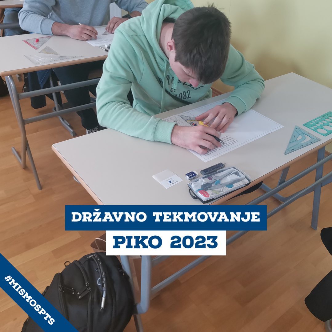 SPTŠ - 📢 | 𝐃𝐫𝐳̌𝐚𝐯𝐧𝐨 𝐭𝐞𝐤𝐦𝐨𝐯𝐚𝐧𝐣𝐞 𝐏𝐈𝐊𝐎 𝟐𝟎𝟐𝟑 ⚙️📐 💬 | Državno tekmovanje iz ...