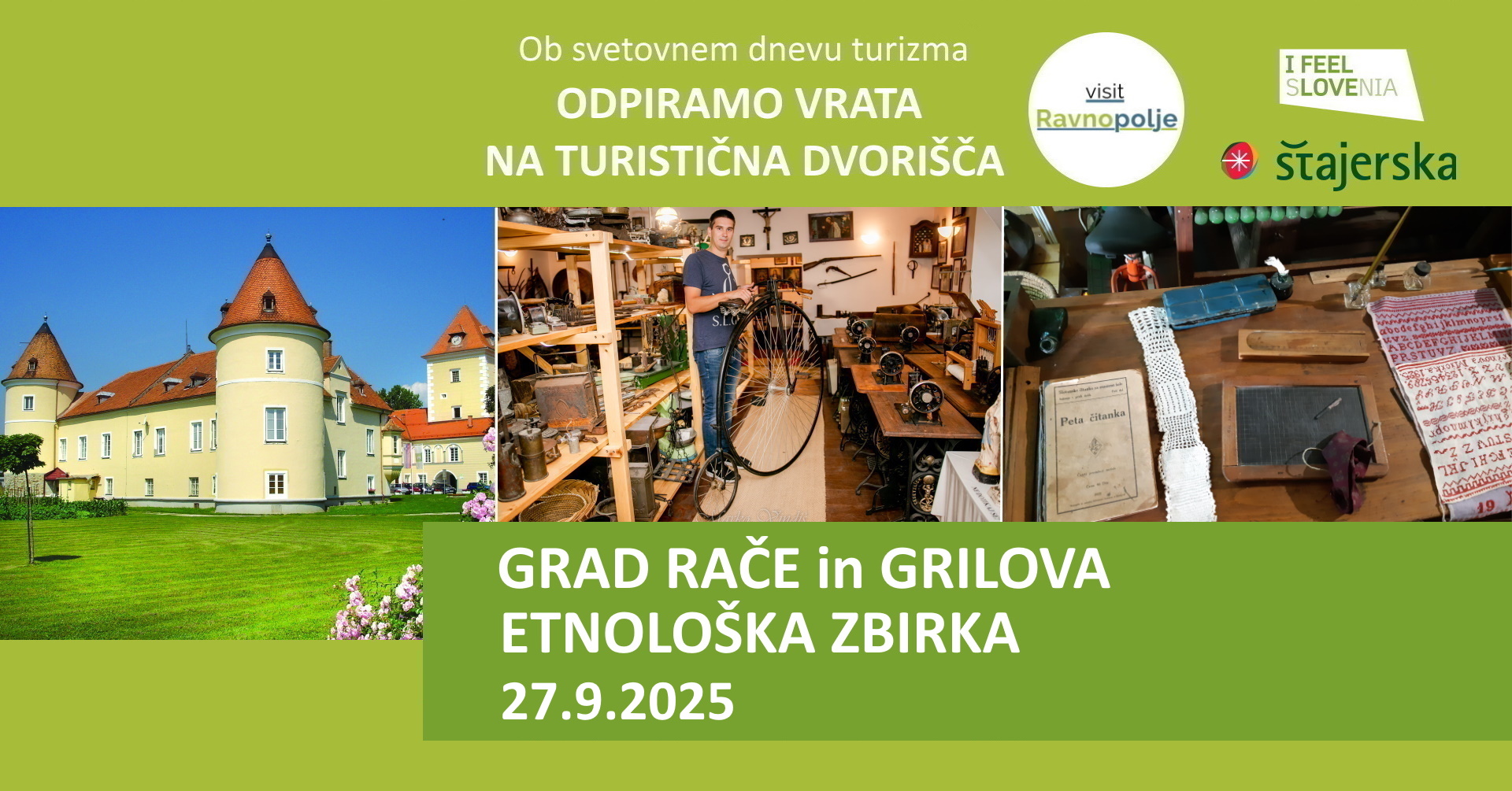 Odpiramo vrata na turistična dvorišča - grad Rače in Grilova etnološka ...